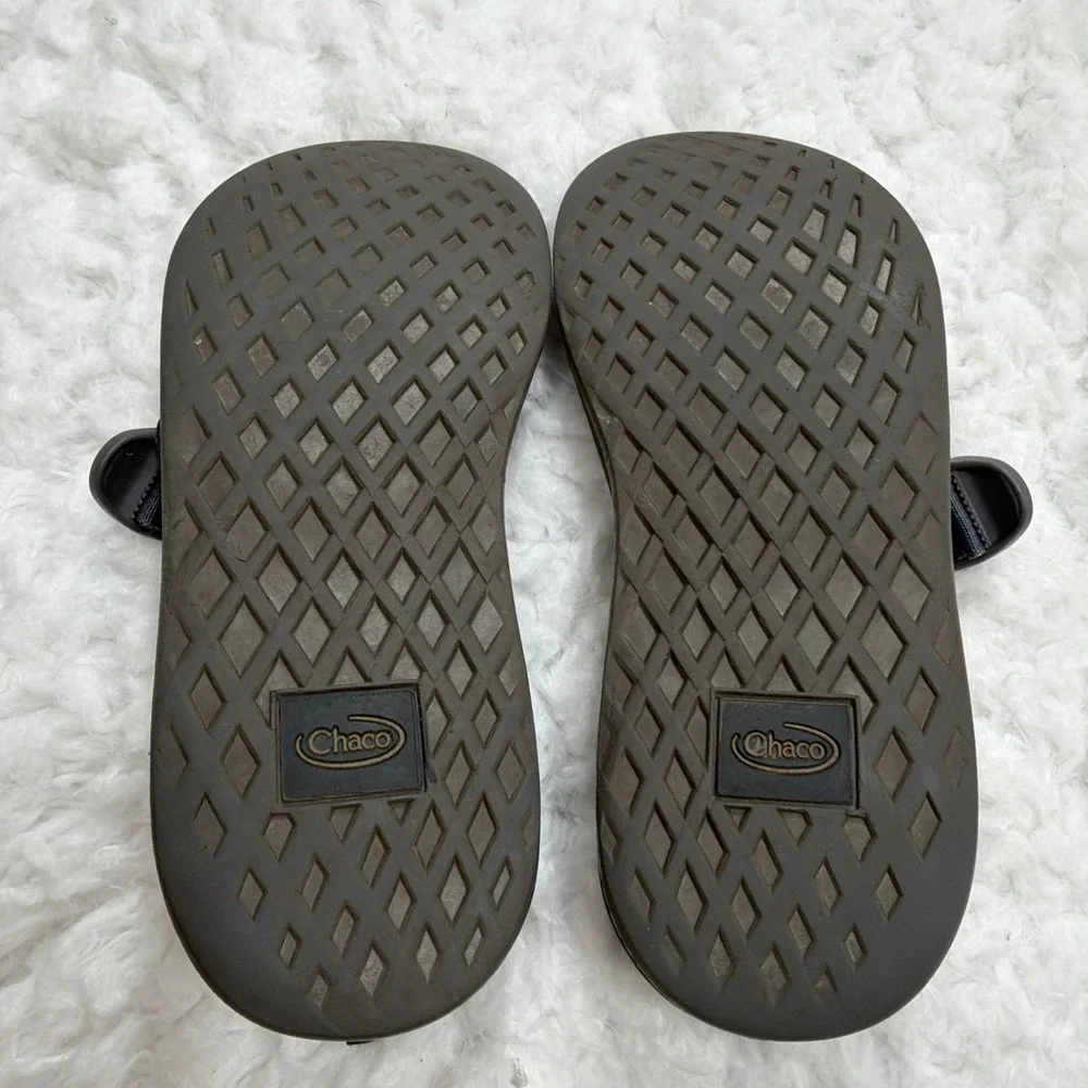 Chaco Men's Sz-8 Z/1 Classic Strap Sandals In Split Gray Adjustable Water Hiking